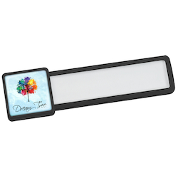 Stellar Name Tag - Square - Magnet Back