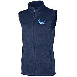 Heathered Fleece Vest - Ladies'
