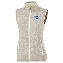 Heathered Fleece Vest - Ladies'