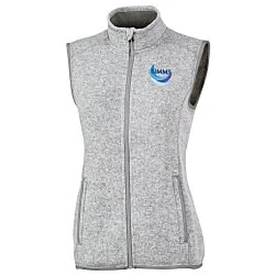 Heathered Fleece Vest - Ladies'