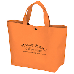 Bottom Gusset Snap Lunch Tote