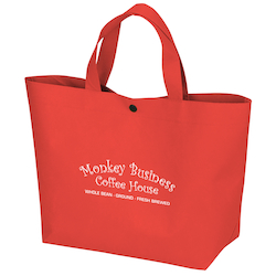 Bottom Gusset Snap Lunch Tote
