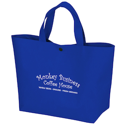 Bottom Gusset Snap Lunch Tote