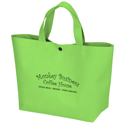 Bottom Gusset Snap Lunch Tote