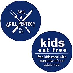Plastic Nickel - Kids Eat Free