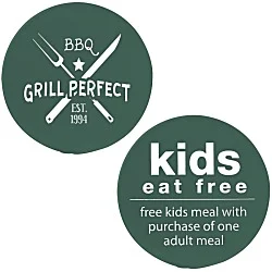Plastic Nickel - Kids Eat Free