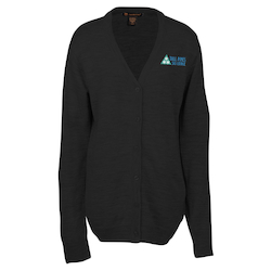 Pilbloc V-Neck Button Down Cardigan Sweater - Ladies'