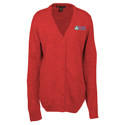 Pilbloc V-Neck Button Down Cardigan Sweater - Ladies'