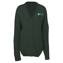 Pilbloc V-Neck Button Down Cardigan Sweater - Ladies'