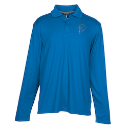 Dade Textured Performance LS Polo - Men's