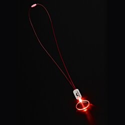 Neon LED Necklace - Oval