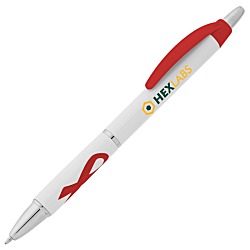 Awareness Ribbon Grip Pen - Full Color