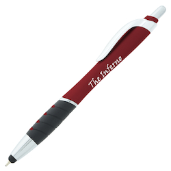 Waverly Soft Touch Stylus Pen - Metallic - Chrome