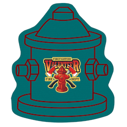 Cushioned Jar Opener - Fire Hydrant - Full Color