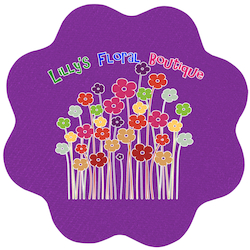 Cushioned Jar Opener - Flower - Full Color