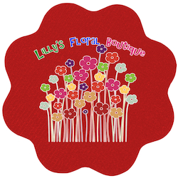 Cushioned Jar Opener - Flower - Full Color