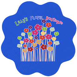 Cushioned Jar Opener - Flower - Full Color