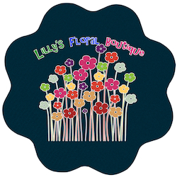 Cushioned Jar Opener - Flower - Full Color