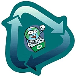Cushioned Jar Opener - Recycle - Full Color