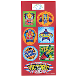 Super Kid Sticker Sheet - Sports Fun