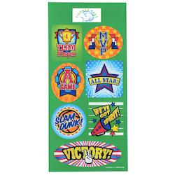 Super Kid Sticker Sheet - Sports Fun