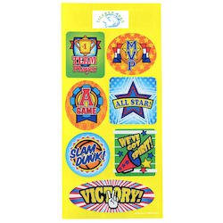 Super Kid Sticker Sheet - Sports Fun