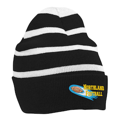 Striped Cuff Beanie - 24 hr