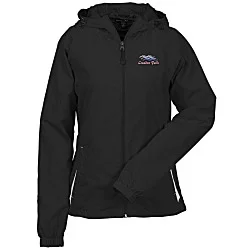 Colorblock Hooded Jacket - Ladies' - 24 hr