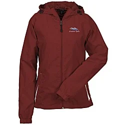 Colorblock Hooded Jacket - Ladies' - 24 hr