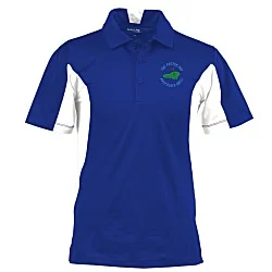 Side Blocked Micropique Sport-Wick Polo - Men's - Embroidered - 24 hr