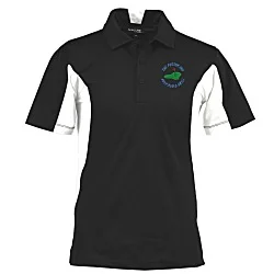 Side Blocked Micropique Sport-Wick Polo - Men's - Embroidered - 24 hr