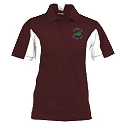 Side Blocked Micropique Sport-Wick Polo - Men's - Embroidered - 24 hr