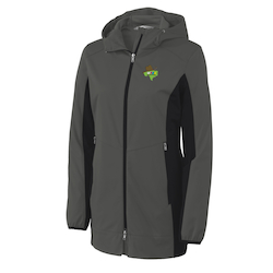 Lightweight Hooded Colorblock Soft Shell Jacket - Ladies' - 24 hr