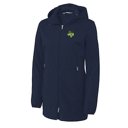 Lightweight Hooded Colorblock Soft Shell Jacket - Ladies' - 24 hr