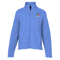 Heathered Microfleece Jacket - Men's - 24 hr