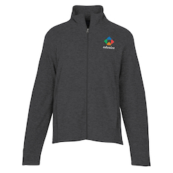 Heathered Microfleece Jacket - Men's - 24 hr