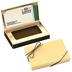 Business Card Chocolate Treat - Thank You - 24 hr
