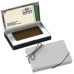 Business Card Chocolate Treat - Thank You - 24 hr