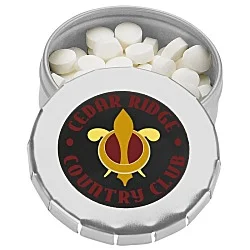 Breath Mint Tin with Sugar-Free Mints - 24 hr