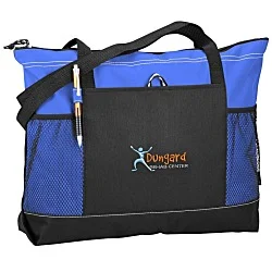 Select Zippered Tote - Embroidered - 24 hr