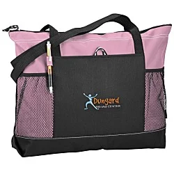 Select Zippered Tote - Embroidered - 24 hr
