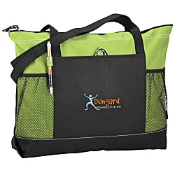 Select Zippered Tote - Embroidered - 24 hr