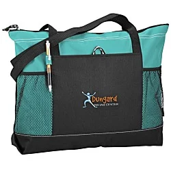 Select Zippered Tote - Embroidered - 24 hr