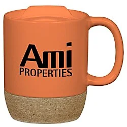 Cork Bottom Ceramic Mug - 12 oz.