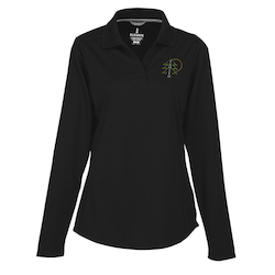 Dade Textured Performance LS Polo - Ladies' - 24 hr