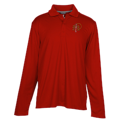 Dade Textured Performance LS Polo - Men's - 24 hr