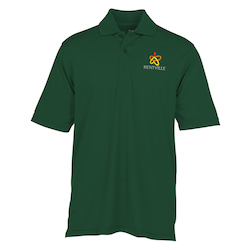 Rockhurst Jacquard Stripe Polo - Men's