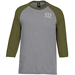 Ideal 3/4 Sleeve Raglan T-Shirt - Men's