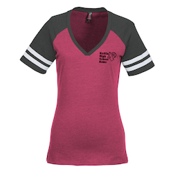 Varsity V-Neck T-Shirt - Ladies'