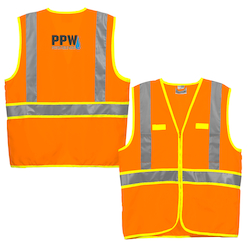Dual-Color Reflective Safety Vest